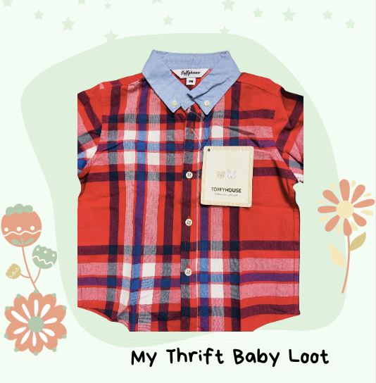 NEW Toffyhouse boys shirt (6-12 months)